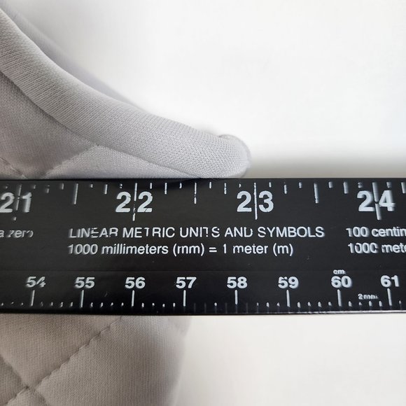 International Concepts INC Sherpa Lined Quilted Diamond Mens Large Gray Vest - Picture 12 of 12